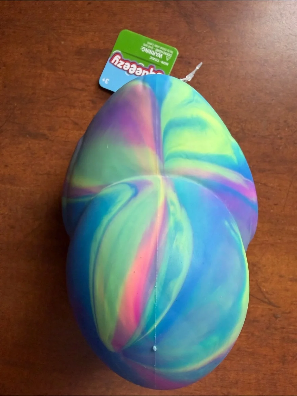 Colorful Tie-Dye Duck Squeezy